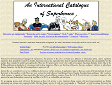 Tablet Screenshot of internationalhero.co.uk